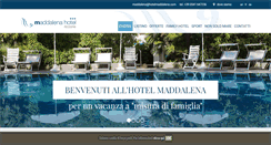Desktop Screenshot of hotelmaddalena.com